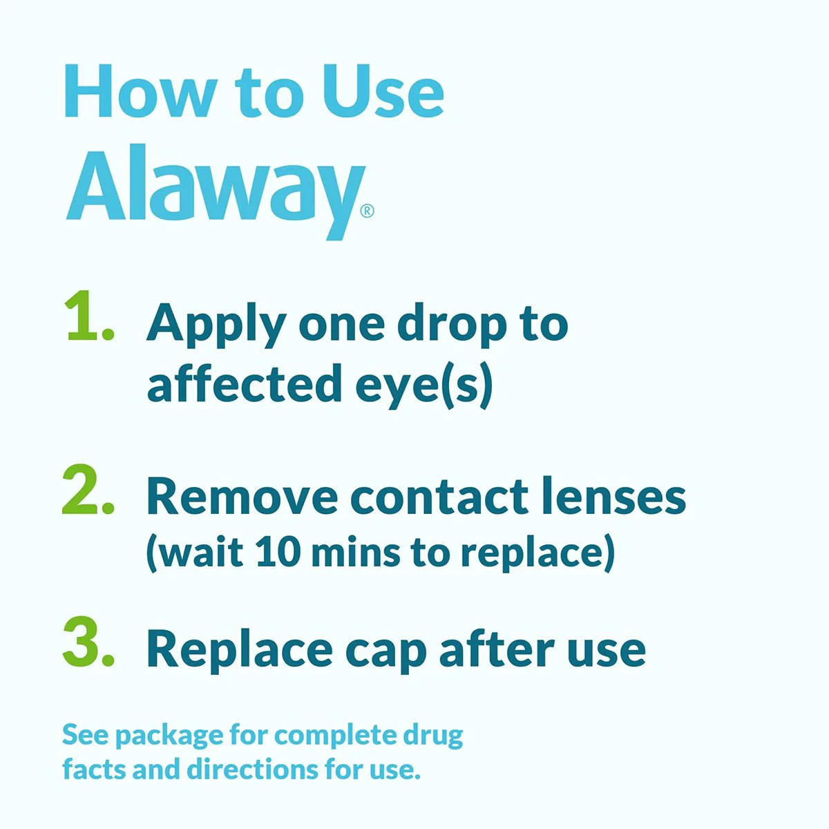 Alaway Antihistamine Allergy Eye Drops 10mL (60 Day Supply) - Image 4