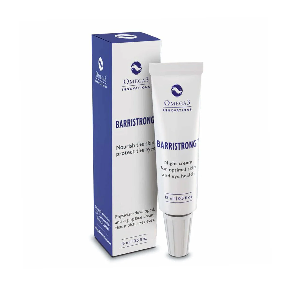 Barristrong Skin Cream for Sensitive Eyes and Irriated Eyelids (1 tube) Cold Shipped