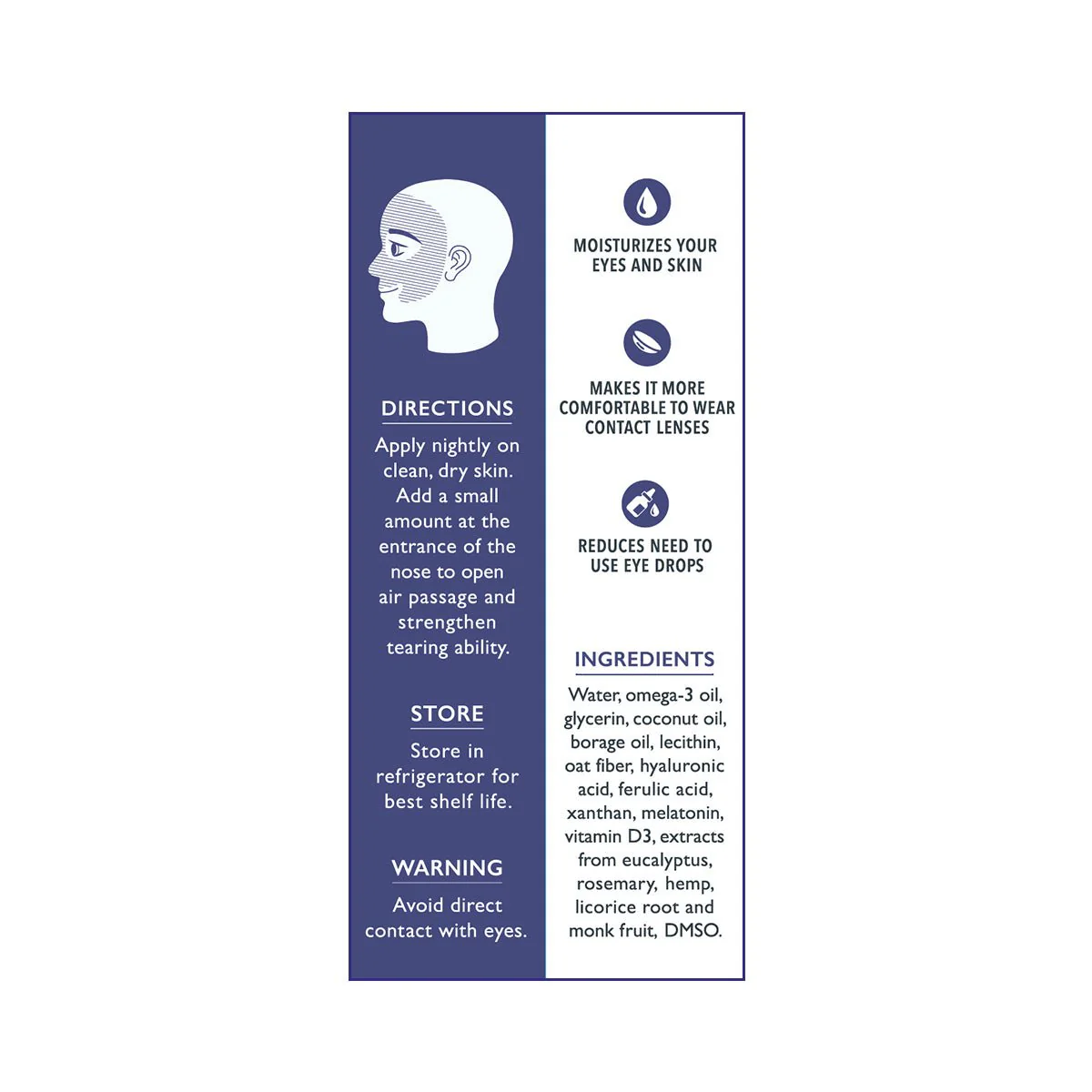 Barristrong Skin Cream for Sensitive Eyes and Irriated Eyelids (1 tube) Cold Shipped - Image 2