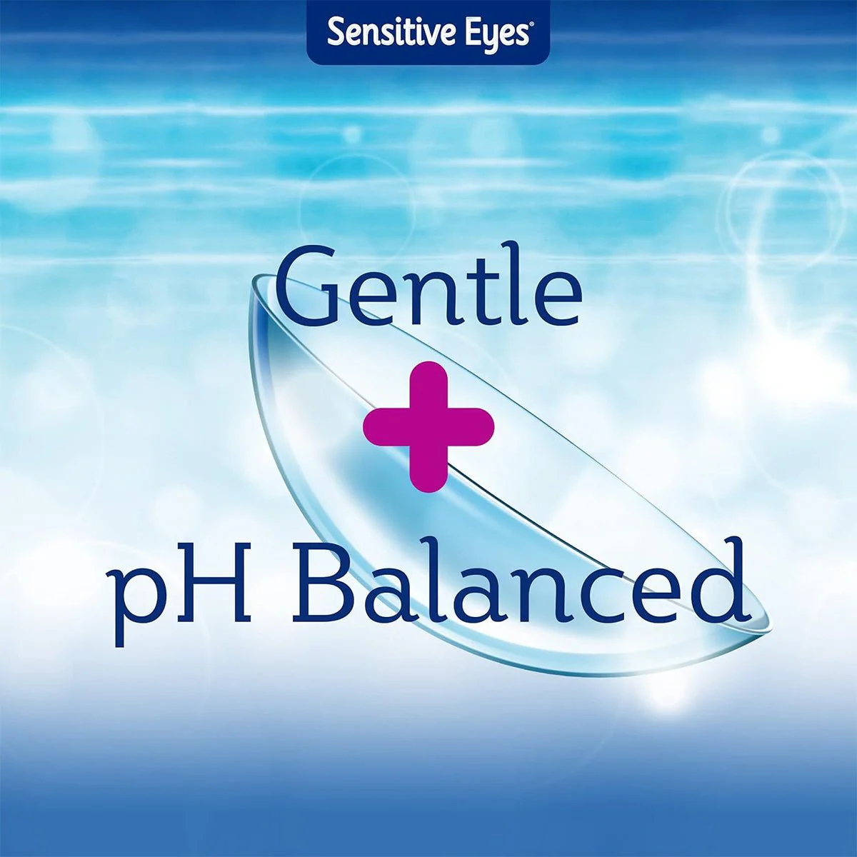 Bausch & Lomb Sensitive Eyes Saline Contact Lens Solution Saline for Soft and Gas Permeable Lenses (12 oz) - Image 2