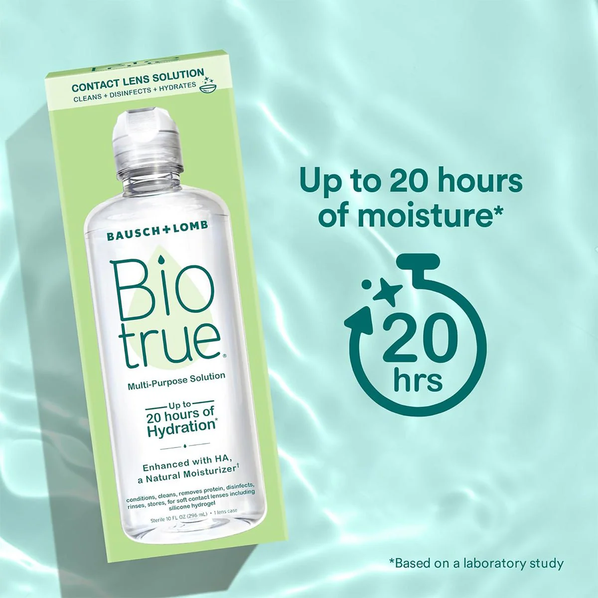 Biotrue Multi-Purpose Contact Lens Solution 2-Pack (10oz x 2) - Image 4