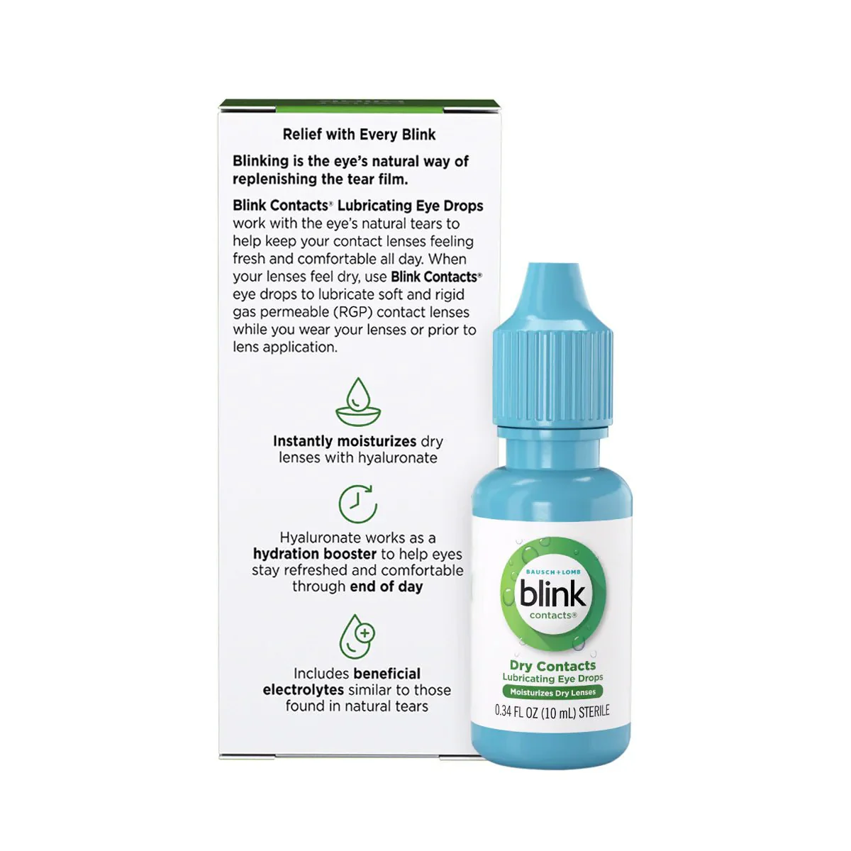 Blink Contacts Lubricating Eye Drops (10ml) - Image 11
