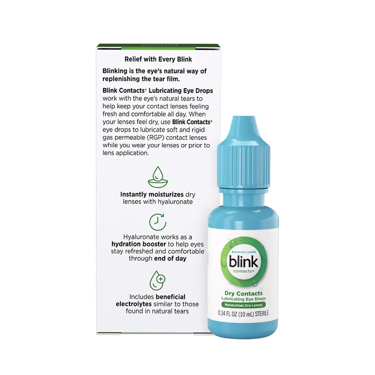 Blink Contacts Lubricating Eye Drops (10ml) - Image 12