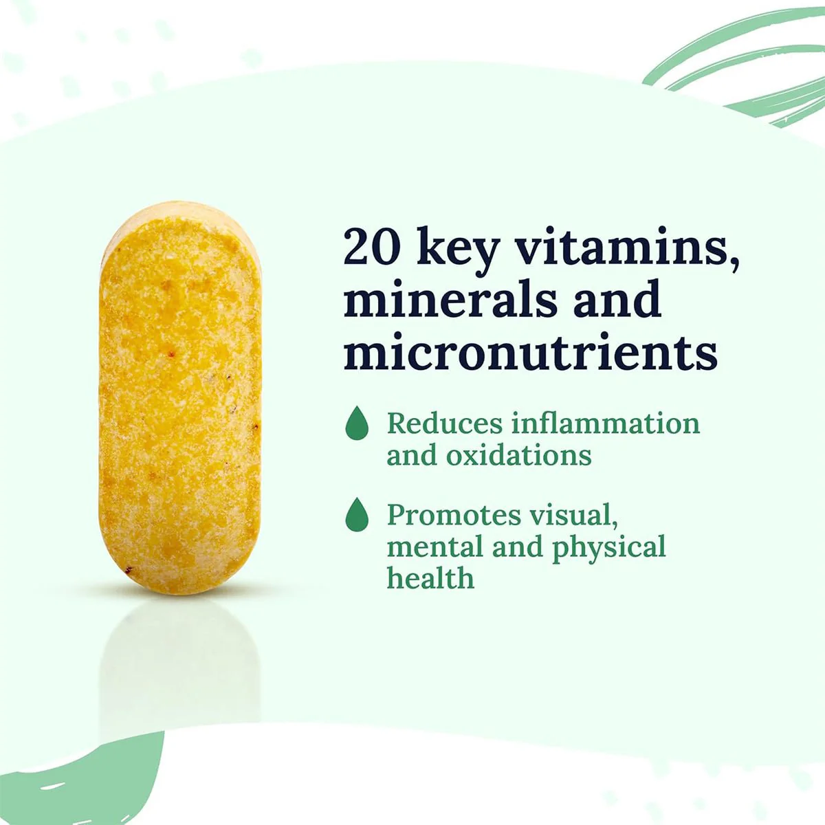 CorneaCare Multivitamin for Eyes, Mind and Body (60ct - 1 Month Supply) - Image 3