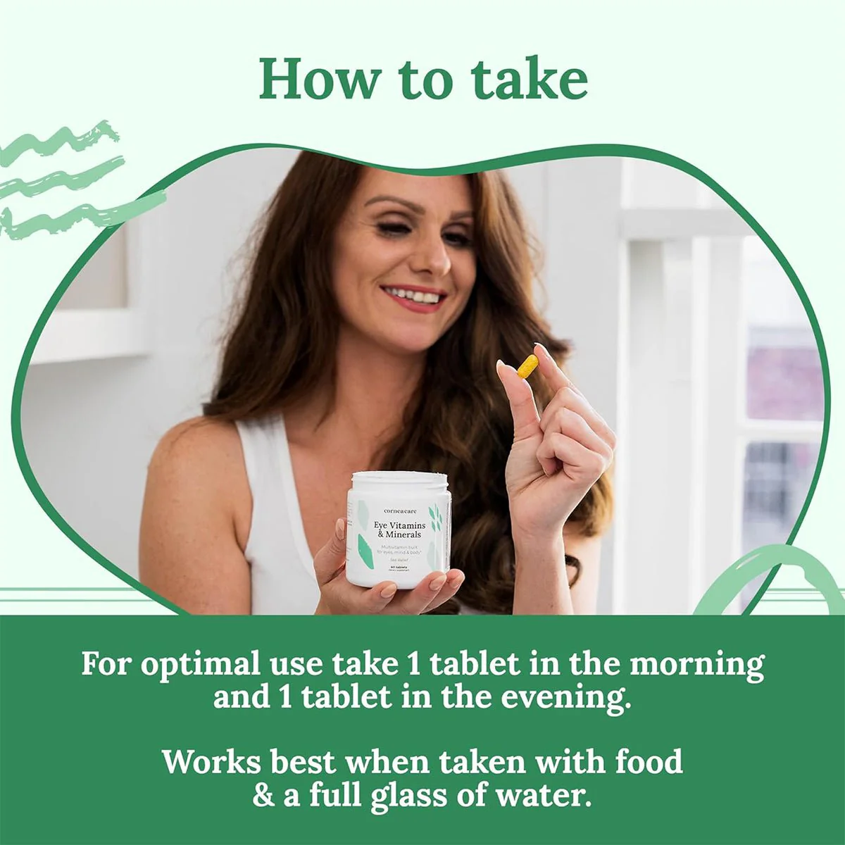 CorneaCare Multivitamin for Eyes, Mind and Body (60ct - 1 Month Supply) - Image 4