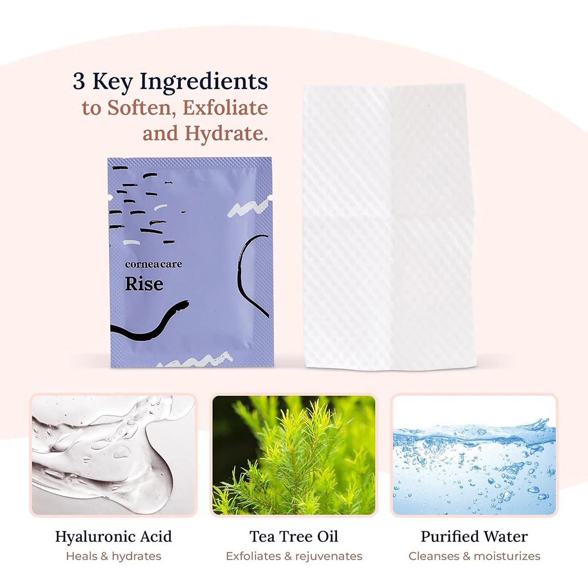 CorneaCare Wipes with Tea Tree Oil (30ct) - Image 4