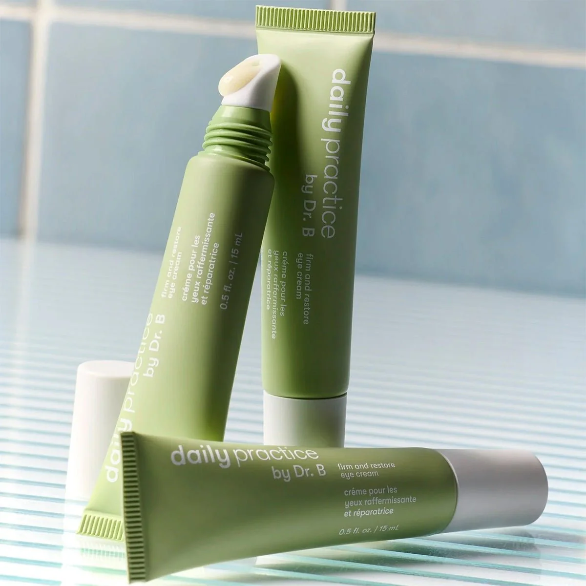 Daily Practice Three Step Eye Care Routine – Makeup Removal, Cleansing & Hydration Bundle - Image 5