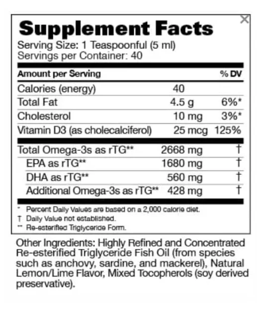 PRN Dry Eye Omega BenefitsĀ® Liquid (1.3 and 2 month Sizes) - Image 11