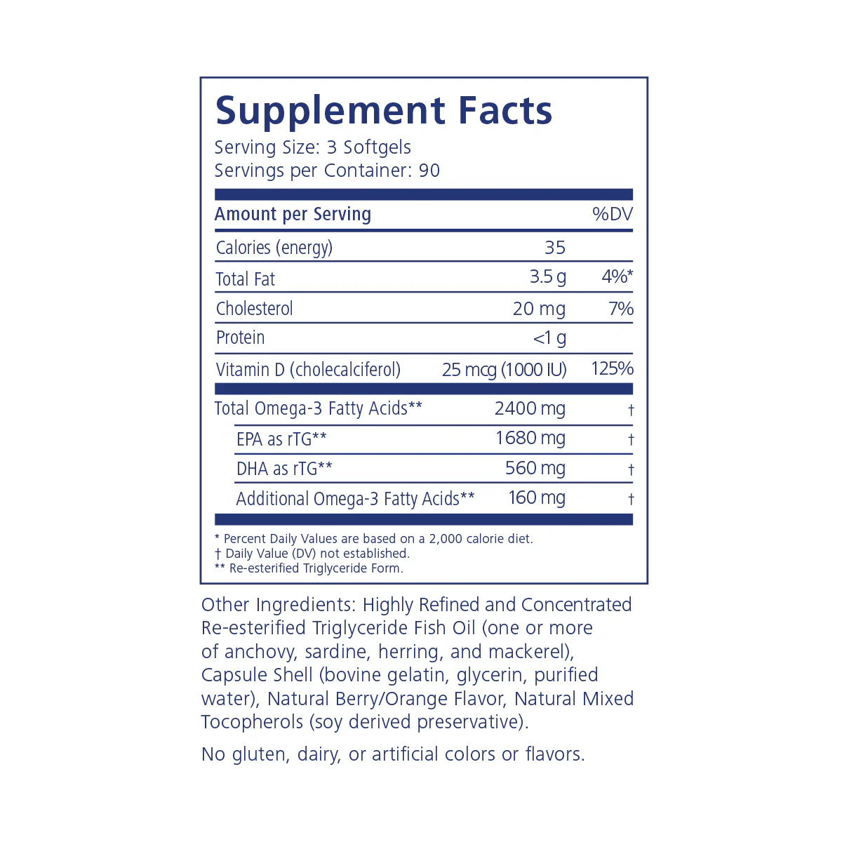 PRN DE3 Dry Eye Omega Benefits® (90/180/270ct. 1-3 Month Supply) - Image 4
