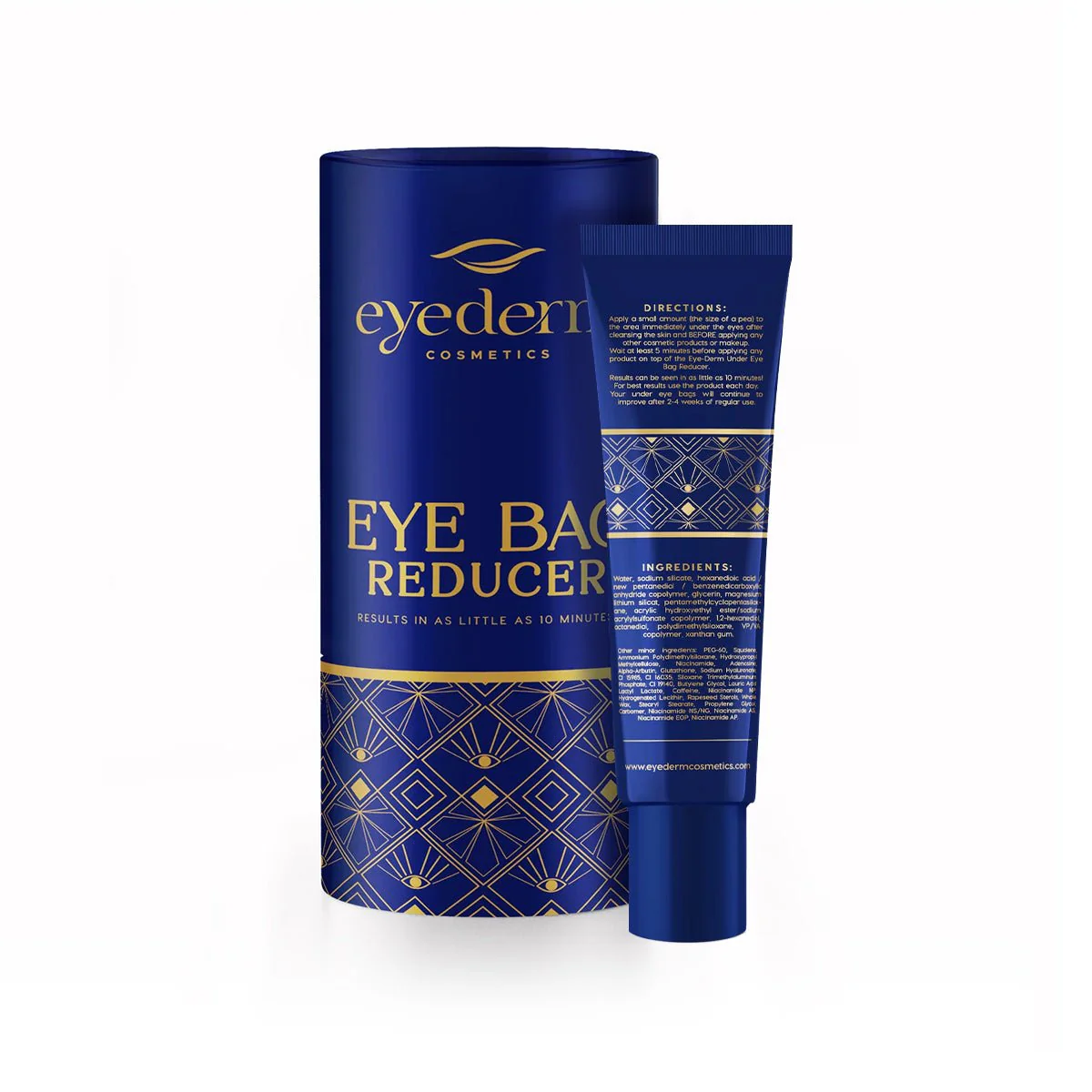 EyeDerm Eye Bag Reducer Cream for dry, tired and puffy eyes - Image 3