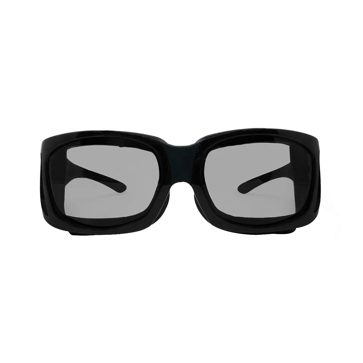 EyeEco Large Moisture Release Eyewear- (Matte Black with Clear Lens Lens) - Image 2