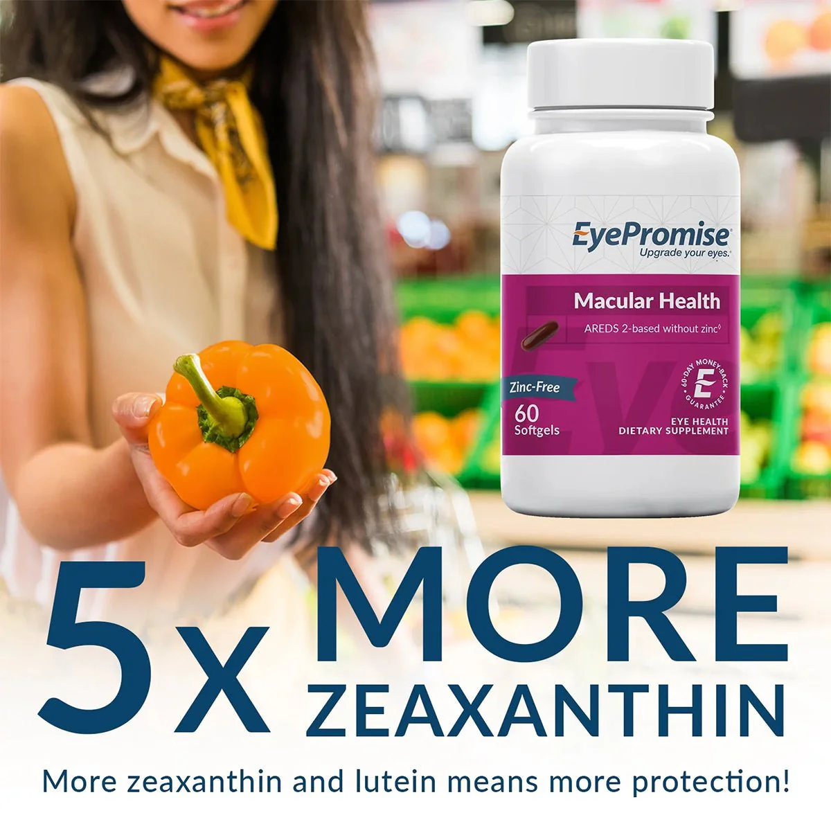 EyePromise® Macular Health – Zinc-Free AREDS2-Based Eye Vitamin with Omega-3s & Vitamin D for Aging Eyes - Image 3