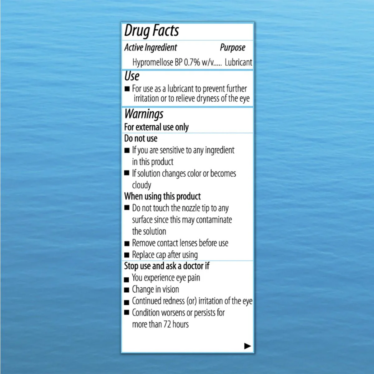 Focus PI Eye Drops (10ml Bottle) – Lubricating Eye Drops, Long Lasting Hydration - Image 3