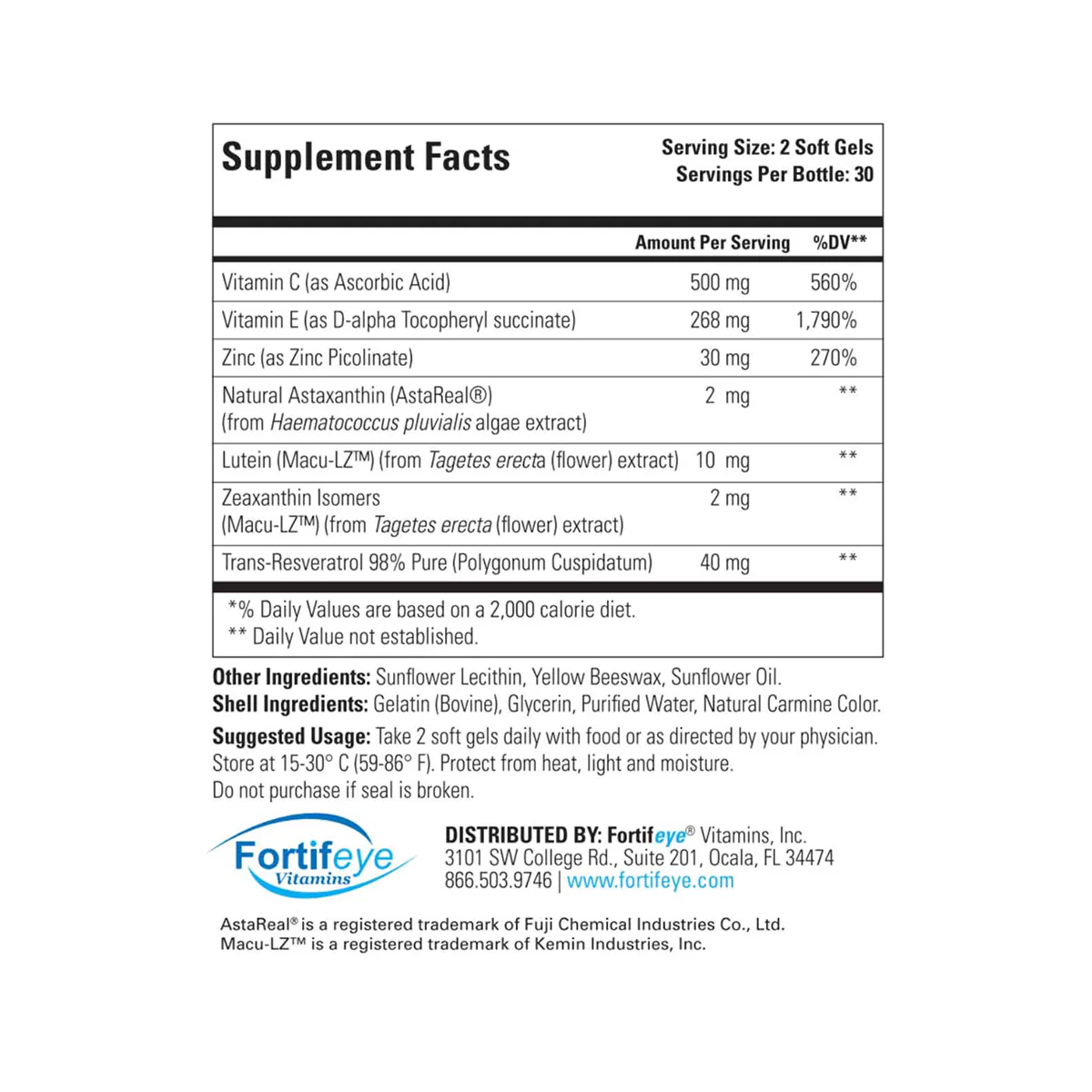 Fortifeye Advanced Retina Formula - Image 3