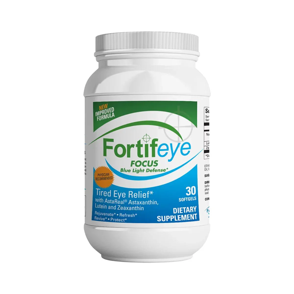 Fortifeye Focus Eye Supplement - Triple Carotenoid (30ct) - Image 4