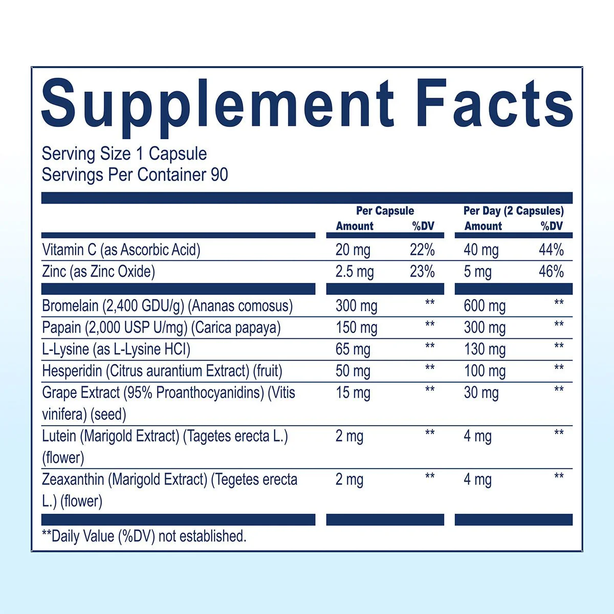 Haro Clear Eye Floaters and Vitreous Health Formula (90ct) - Image 2