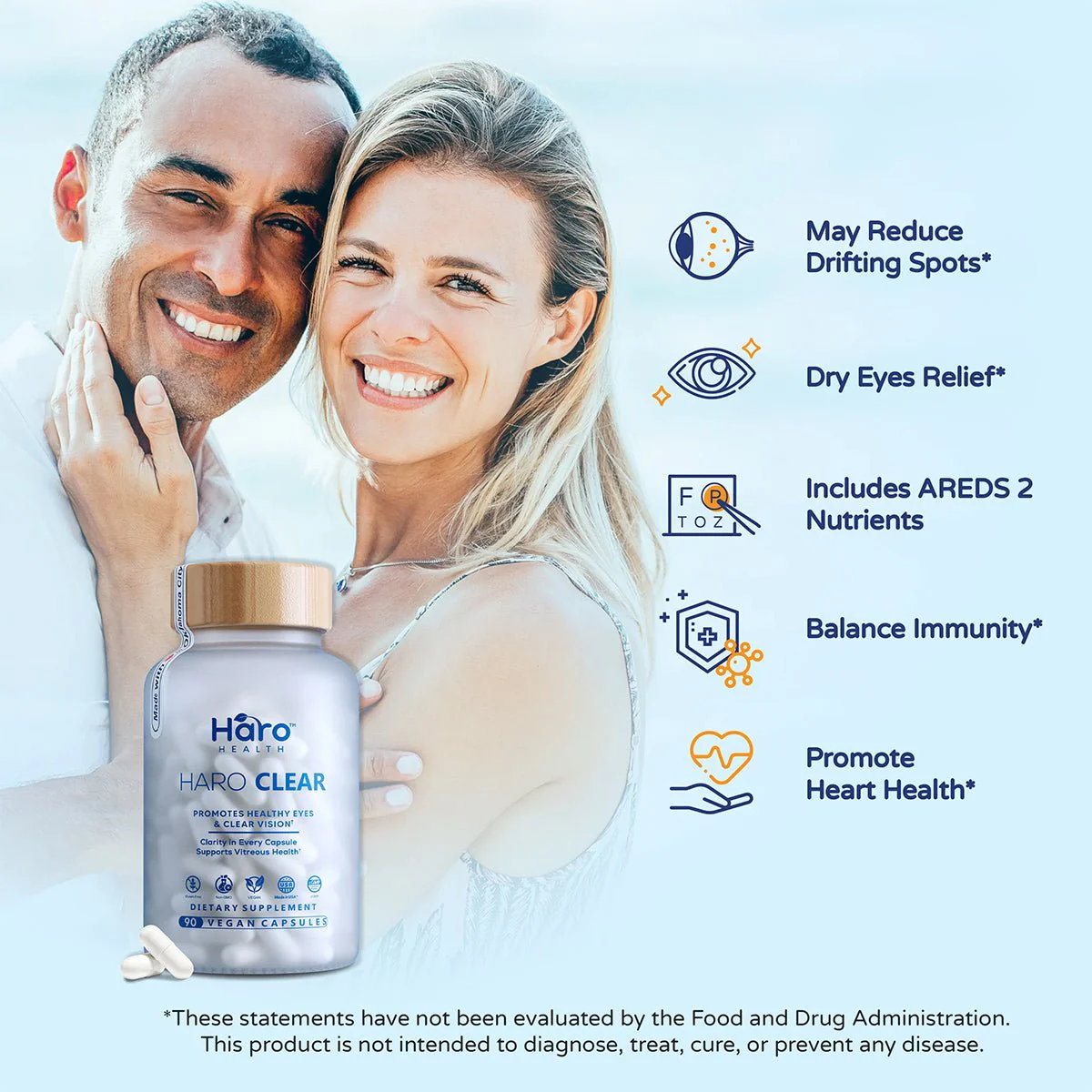 Haro Clear Eye Floaters and Vitreous Health Formula (90ct) - Image 5