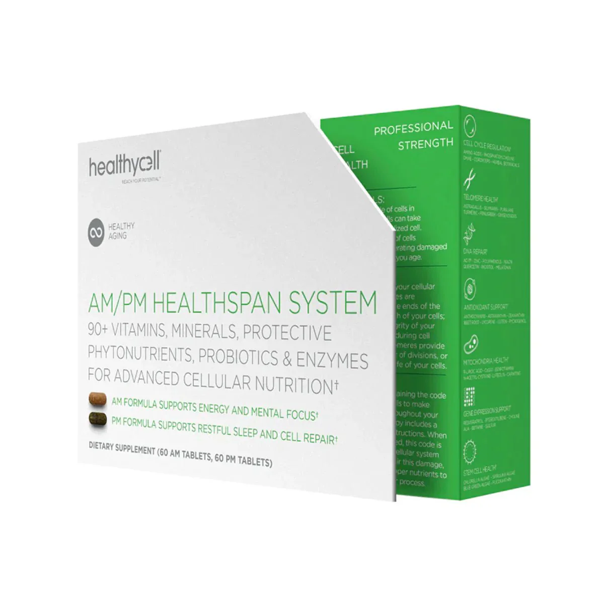 HealthyCell AM PM Healthspan Vitamins (30 day Supply) - Image 5