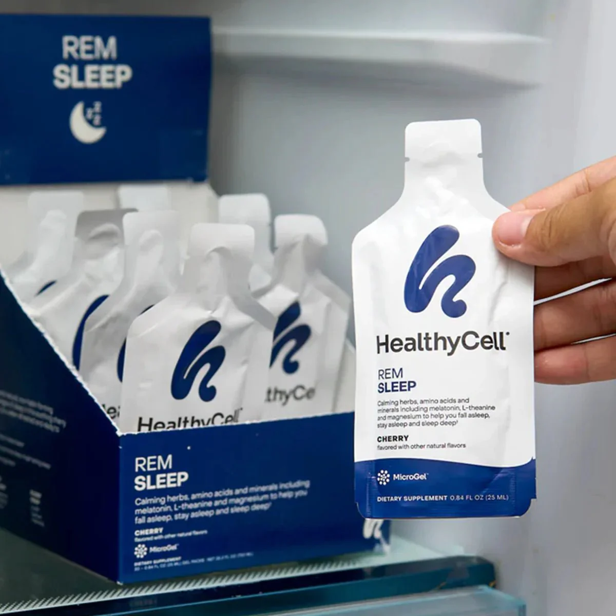 HealthyCell REM Sleep Supplement and Sleep Aid (30 Gel Packs) - Image 9