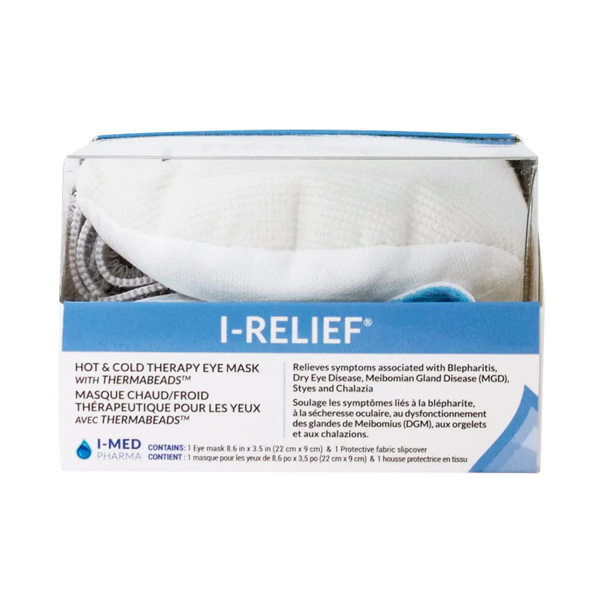 I-RELIEF™ Hot & Cold Therapy Eye Mask – Dry Eye, Blepharitis, MGD, Styes & Puffiness Relief - Image 3