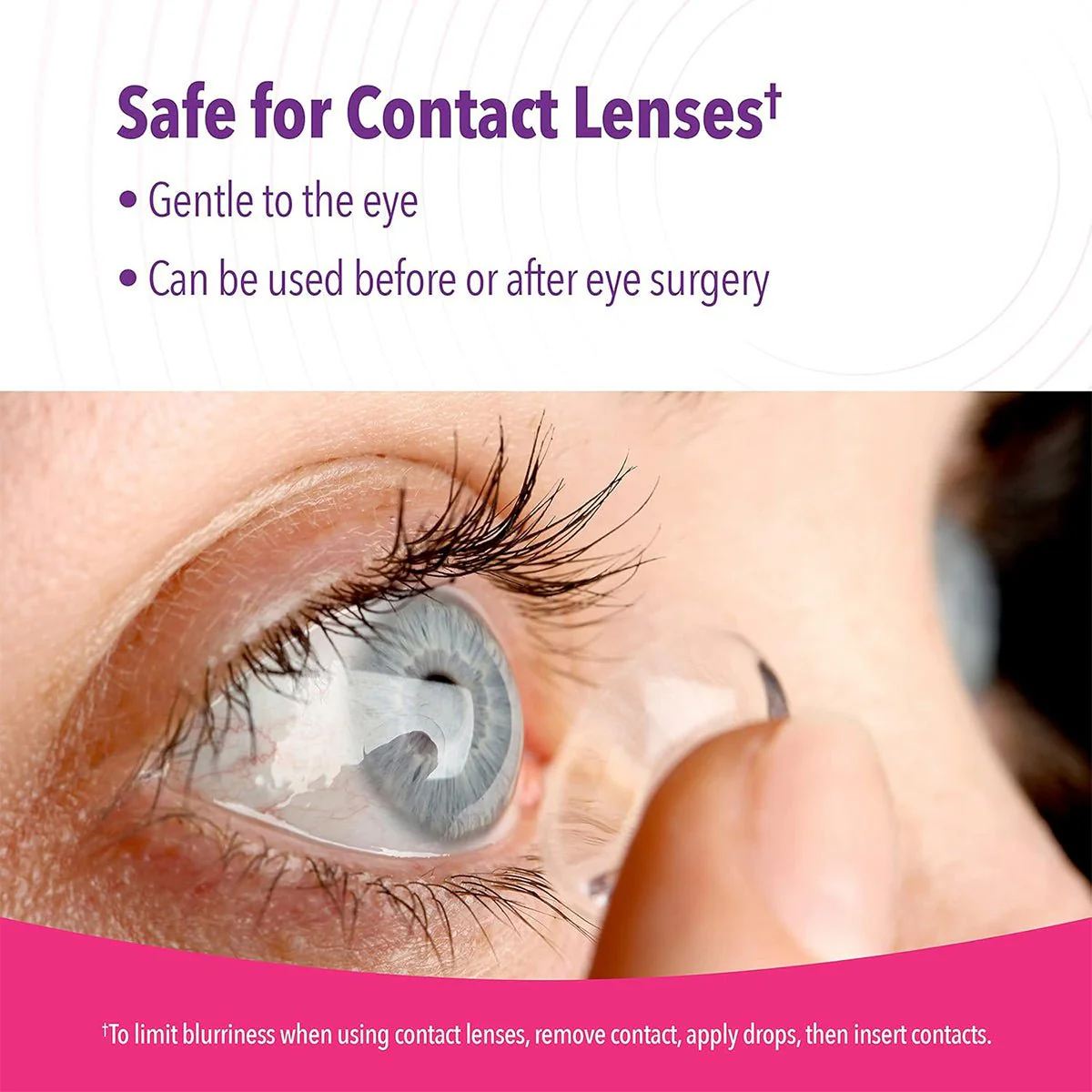iVIZIA 2-pack Sterile Lubricant Eye Drops, Preservative-Free, (2 x 10ml bottle) 2-Pack - Image 6
