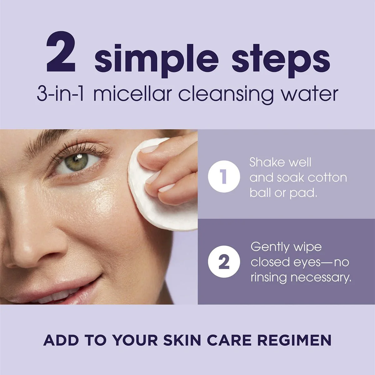 LUMIFY Eye Illuminations Cleansing Water & Eye Makeup Remover, (160mL Bottle) - Image 4