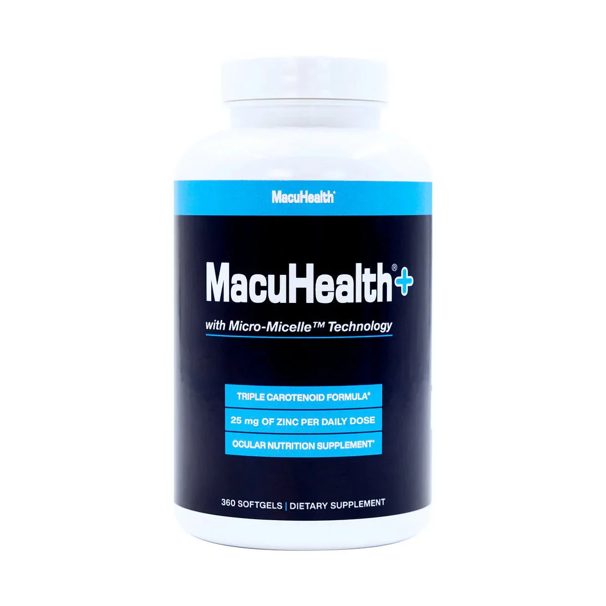 MacuHealth Plus+ Eye Supplement for Adults - Meso-Zeaxanthin, Lutein & Zeaxanthin, (90 Days Supply) - Image 3