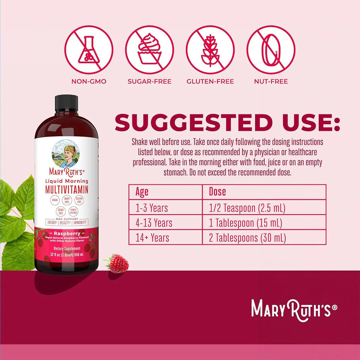 Mary Ruth's Liquid Morning Multivitamin (30 oz) - Image 3
