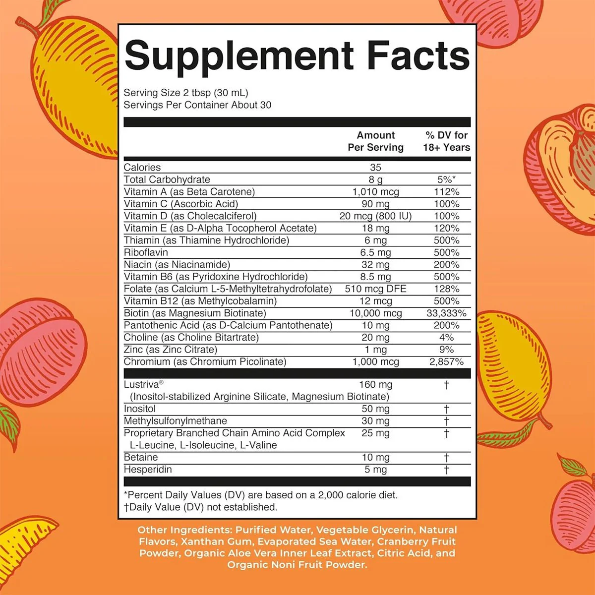 Mary Ruth's Liquid Morning Multivitamin + Hair Growth (30 oz) - Image 2