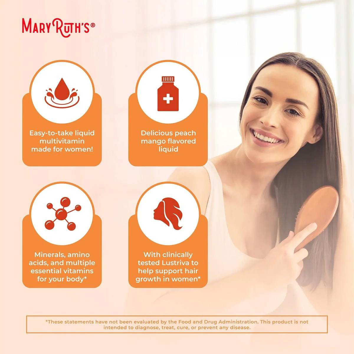 Mary Ruth's Liquid Morning Multivitamin + Hair Growth (30 oz) - Image 5