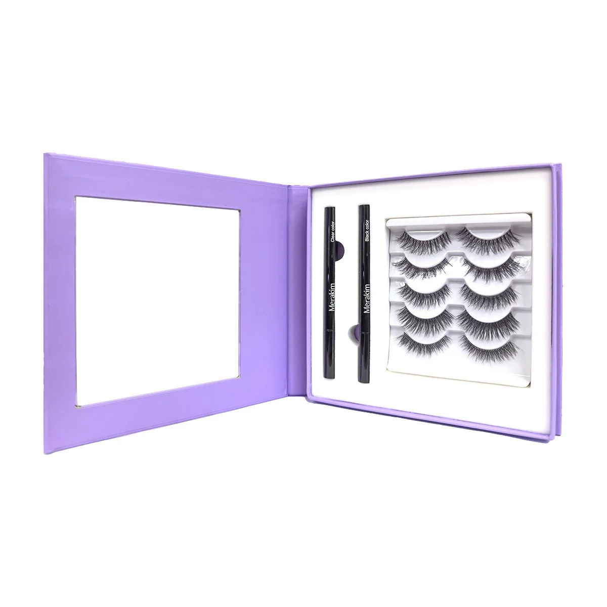 Merakim Eyes on Beauty Lashes alternative to eyelash extensions (5 Pairs) - Image 2