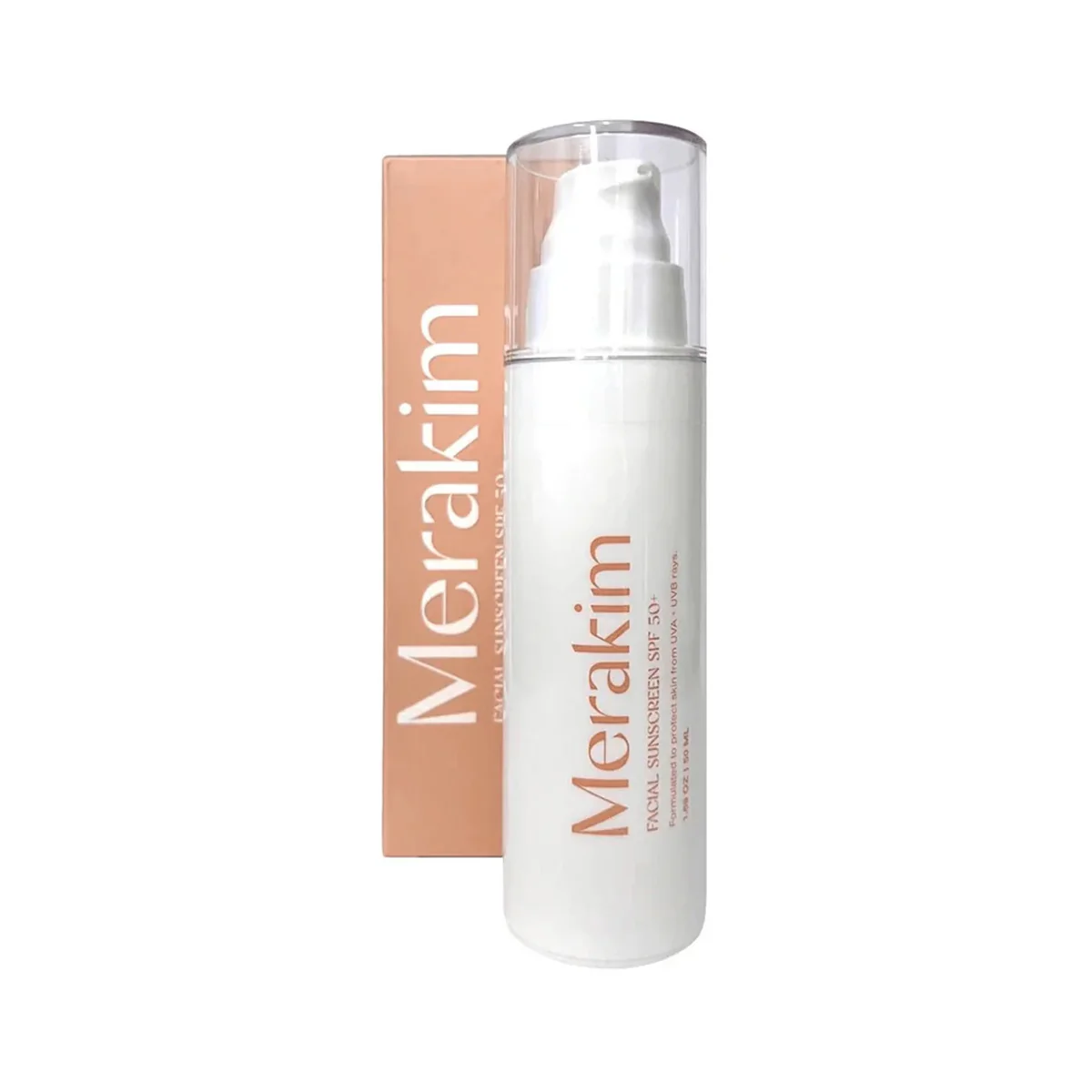 Merakim Facial Sunscreen SPF 50 (50mL) - Image 2