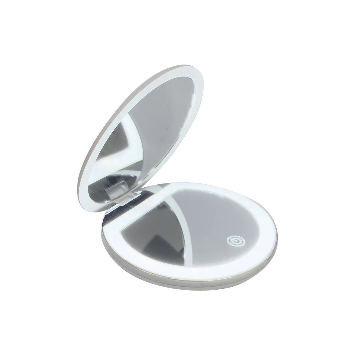 Merakim Rechargeable LED Makeup Mirror with 1/3X Magnification – Adjustable Light Settings, Portable & Eco-Friendly - Image 2