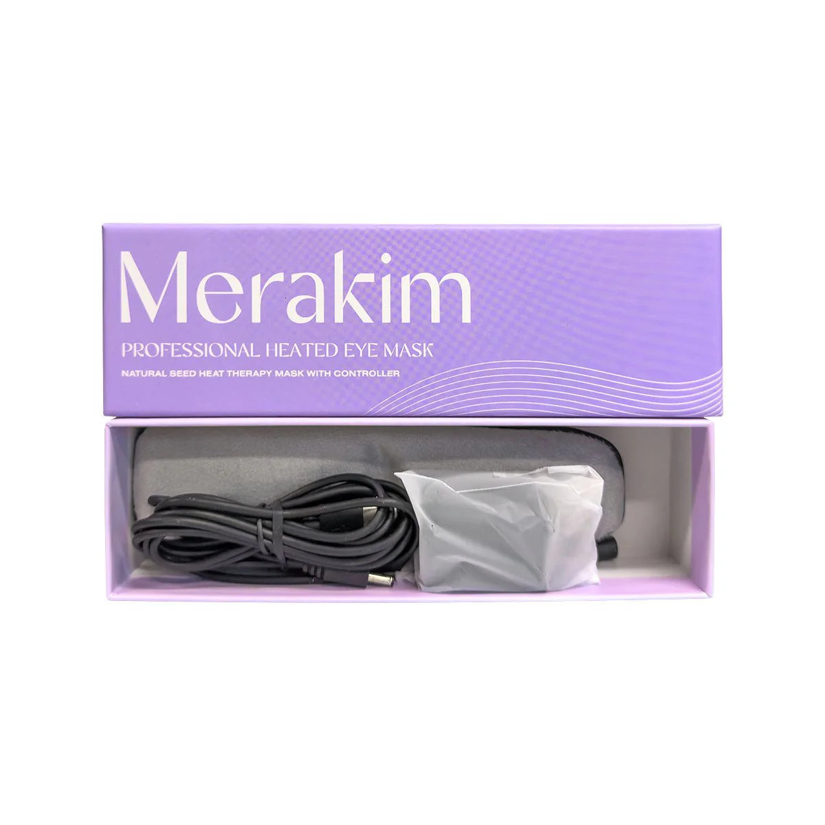 Merakim Professional USB Heat Eye Mask – Adjustable Warm Compress for Dry Eyes, Fatigue Relief, and Tear Film Support - Image 3