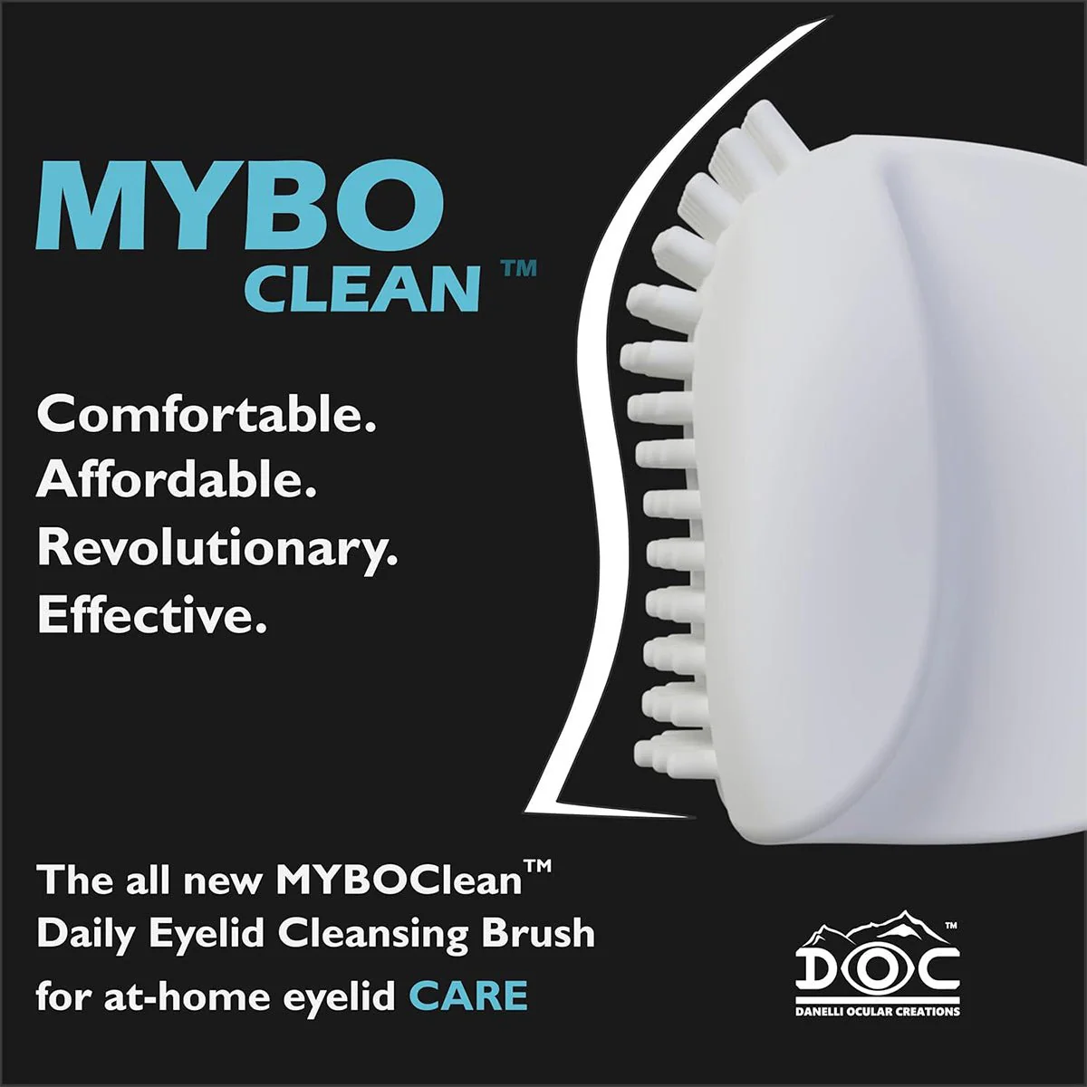 MyboClean Daily Eyelid Cleansing Brush for Sensitive Skin (Pack of 4) - Image 5