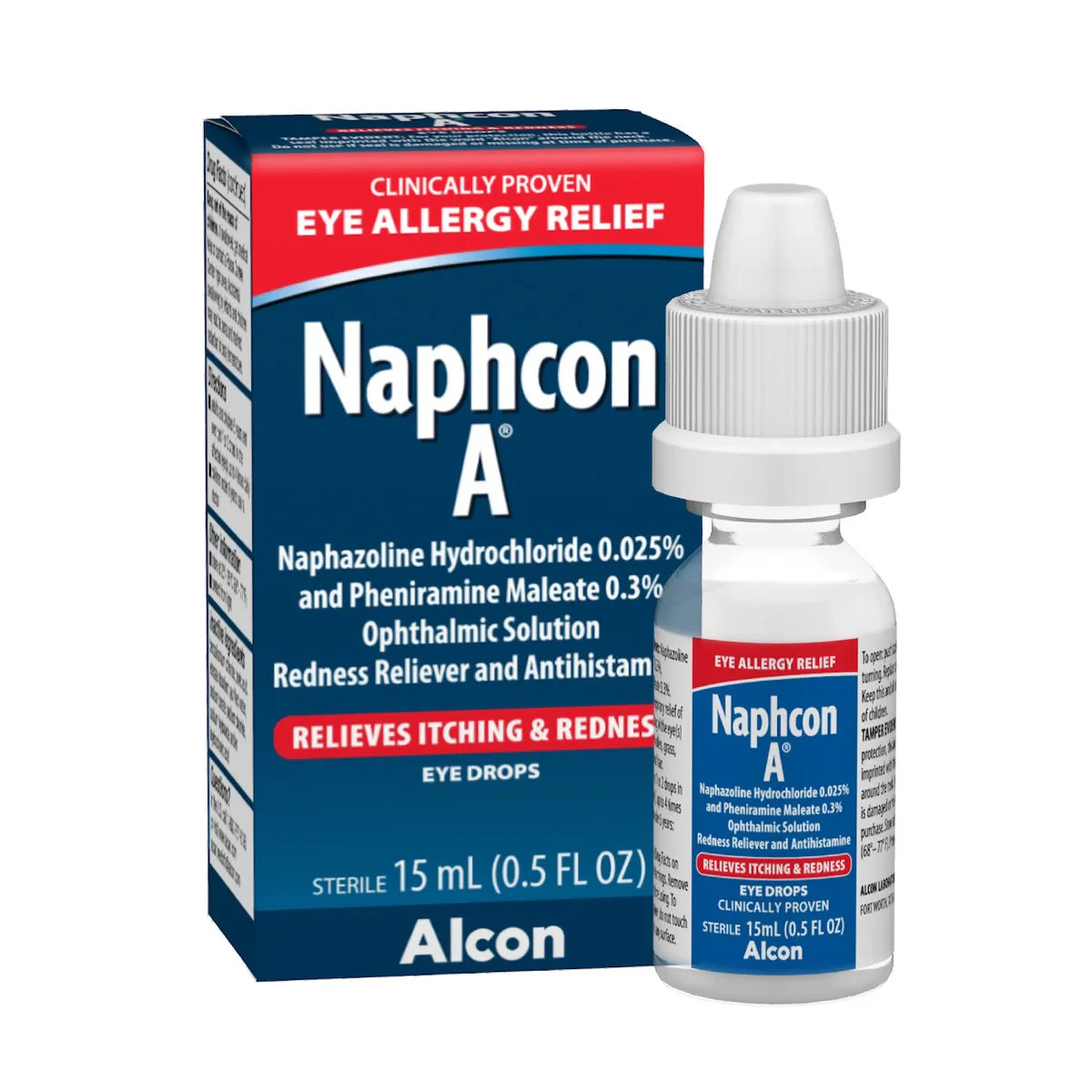 Naphcon A Redness Reliever Eye Drops with $3 Coupon (15mL) - Image 2