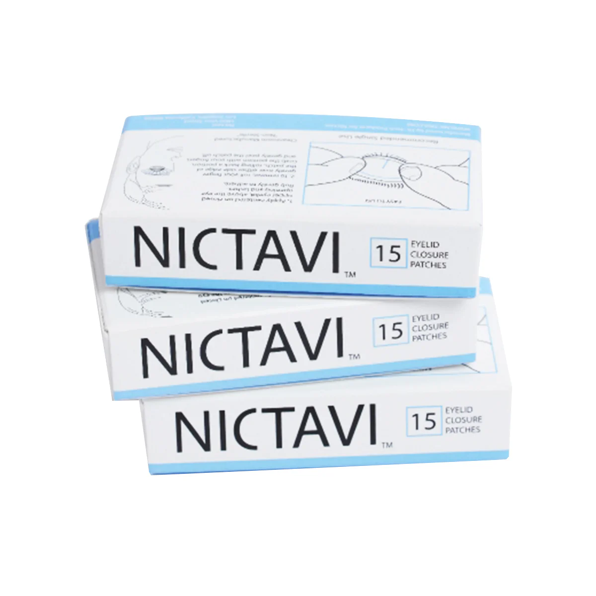 Nictavi Disposable Device for Nighttime Eye Lid Closure (15ct) - Image 4