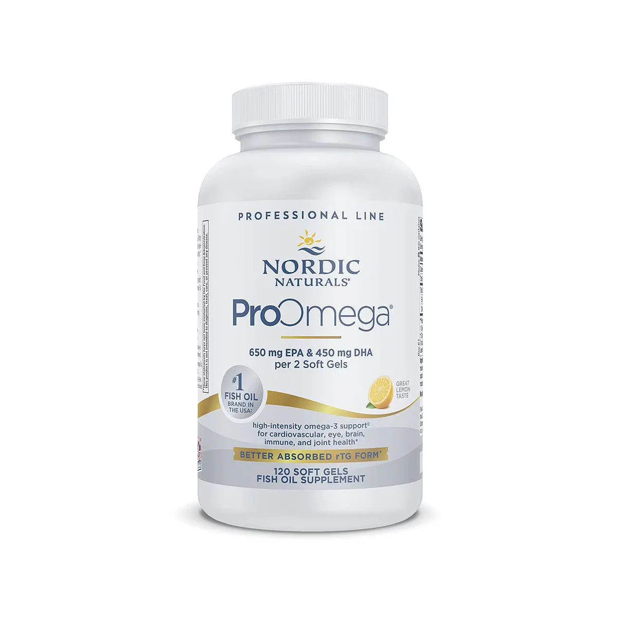 Nordic Naturals ProOmega, Lemon Flavor, Omega Supplement (3 Sizes) - Image 5