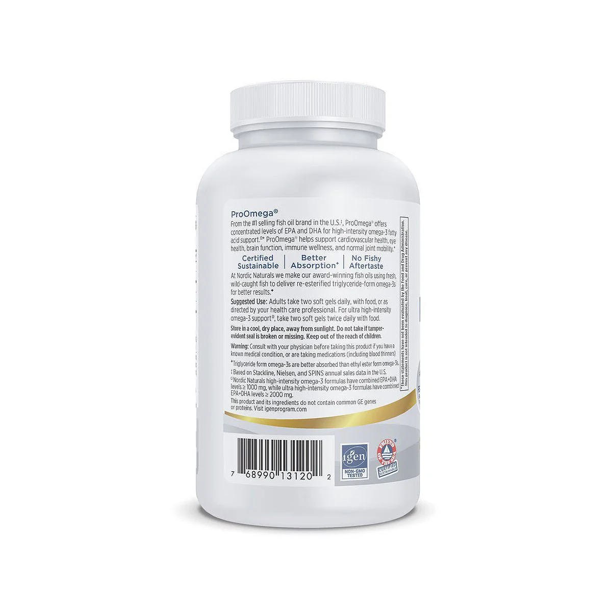 Nordic Naturals ProOmega, Lemon Flavor, Omega Supplement (3 Sizes) - Image 9