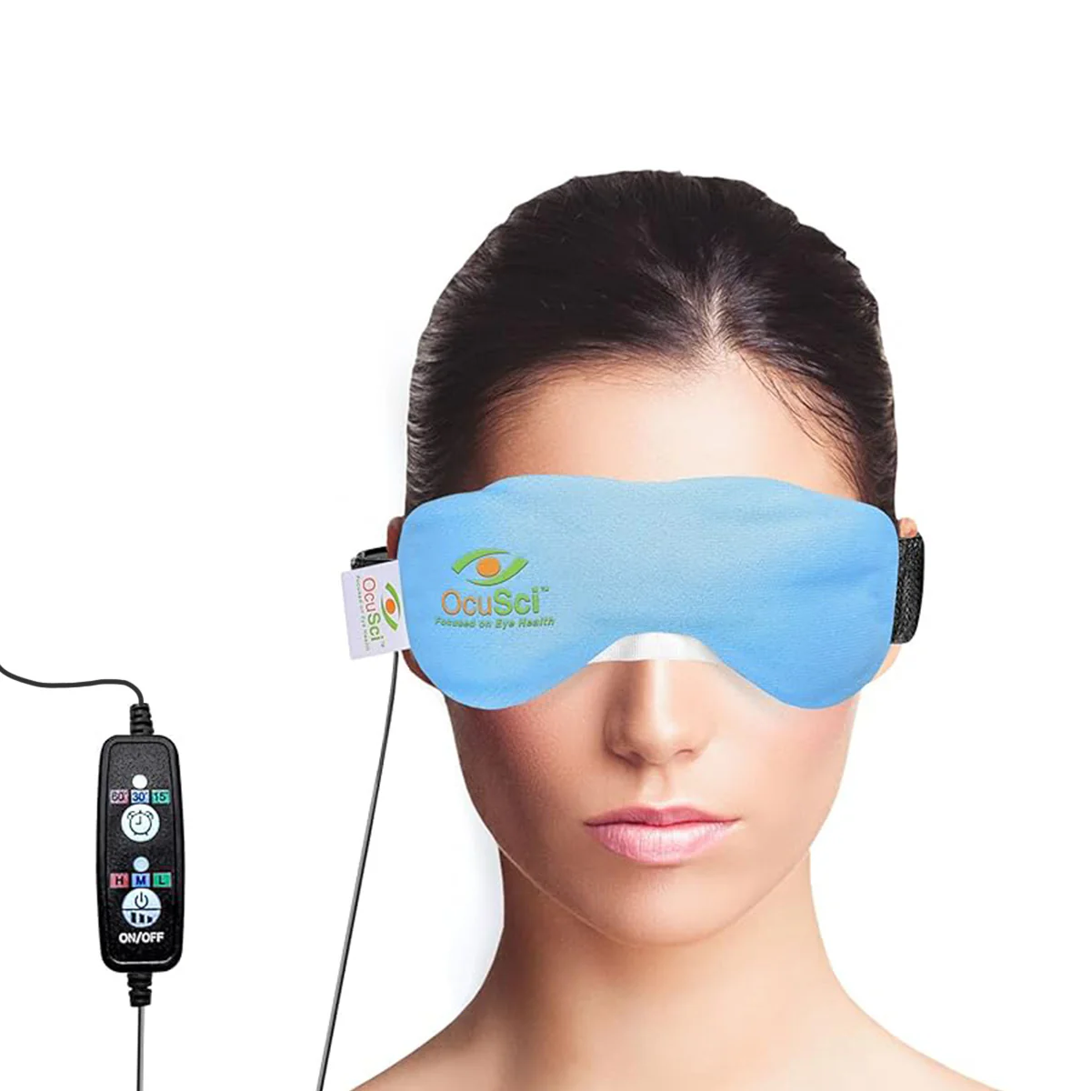 OcuSci E-Compress USB Eye Heat Mask,Washable Cover, 3 Temperatures - Image 3