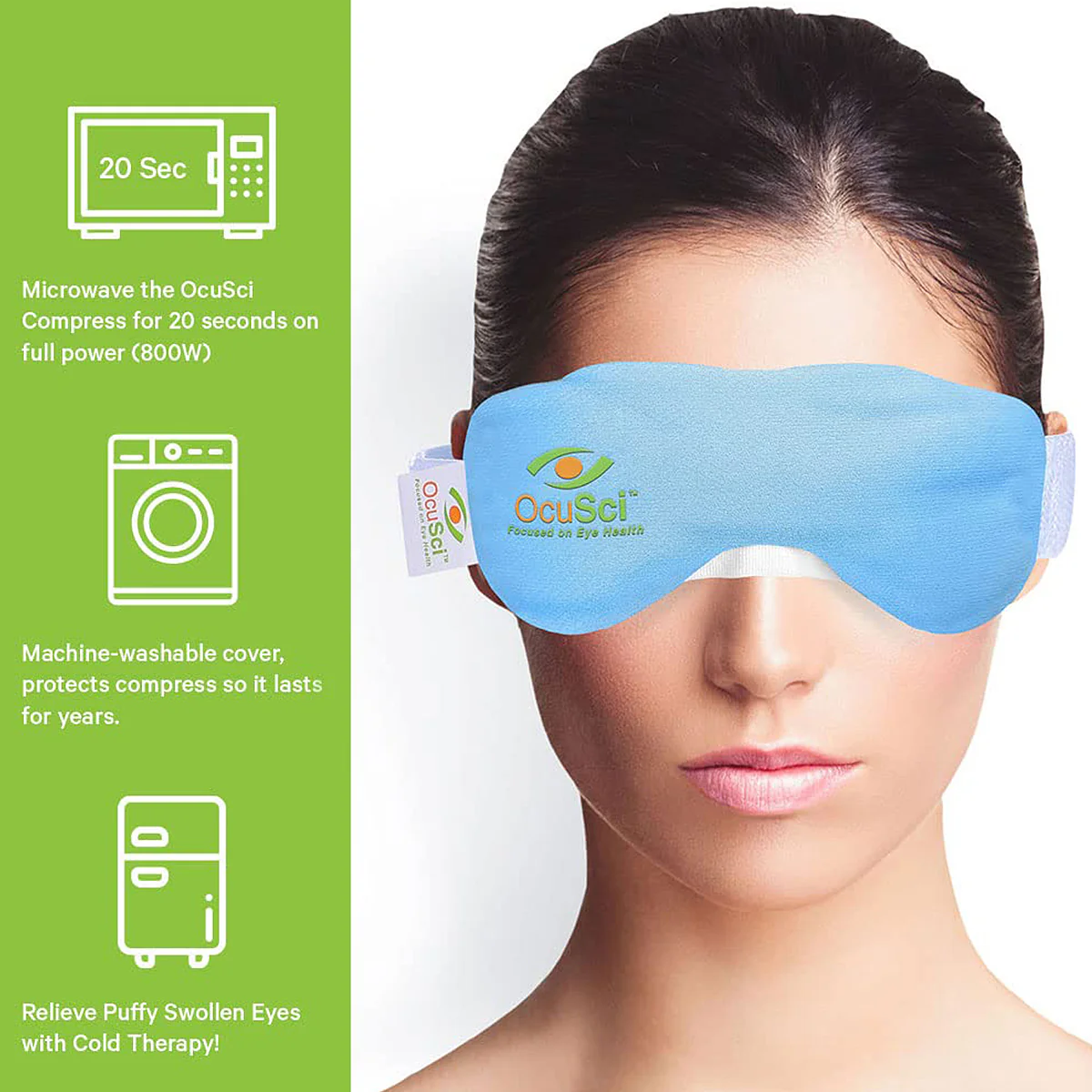 OcuSci Heat Mask, Microwavable, No Cover Mask Only - Image 4