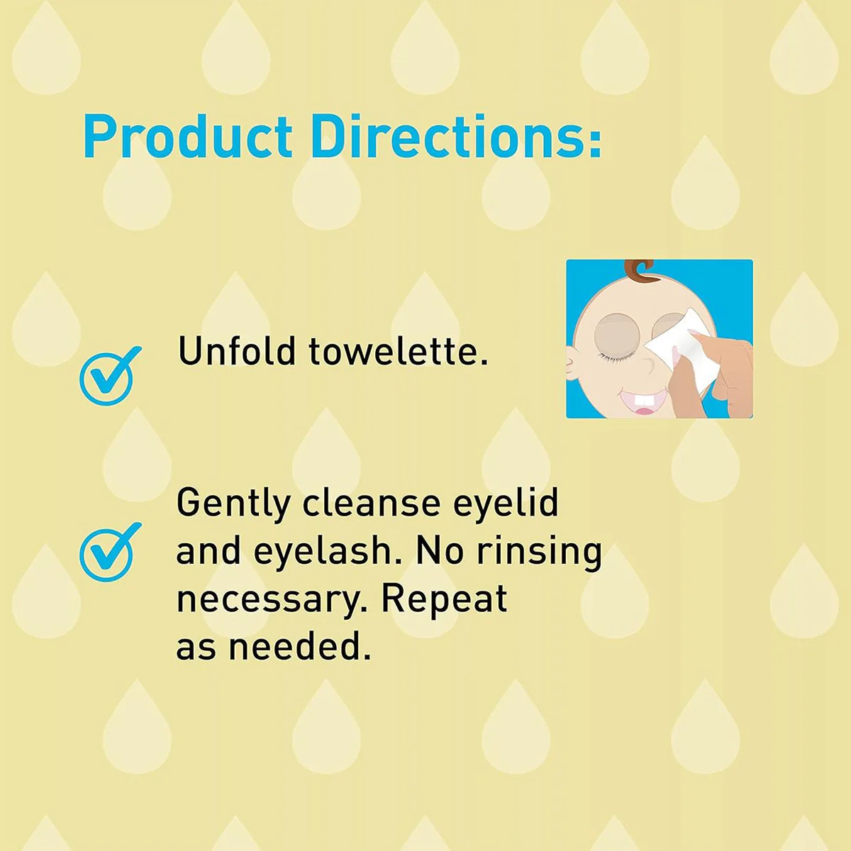 Ocusoft Baby Eyelid & Eyelash Cleanser (20 Wipes) - Image 4