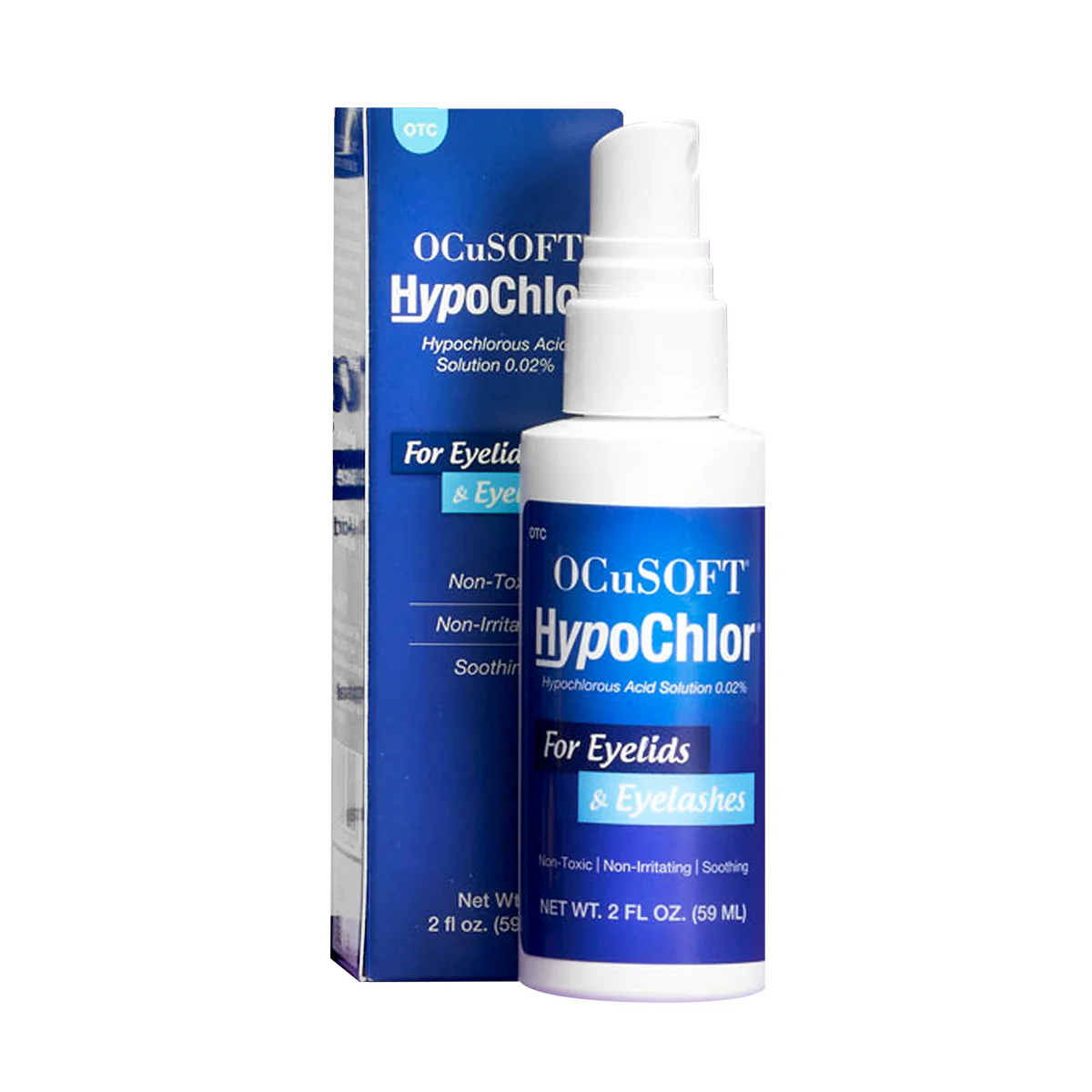Ocusoft HypoChlor Spray Eyelid & Eyelash Cleaner (2 oz bottle) - Image 2