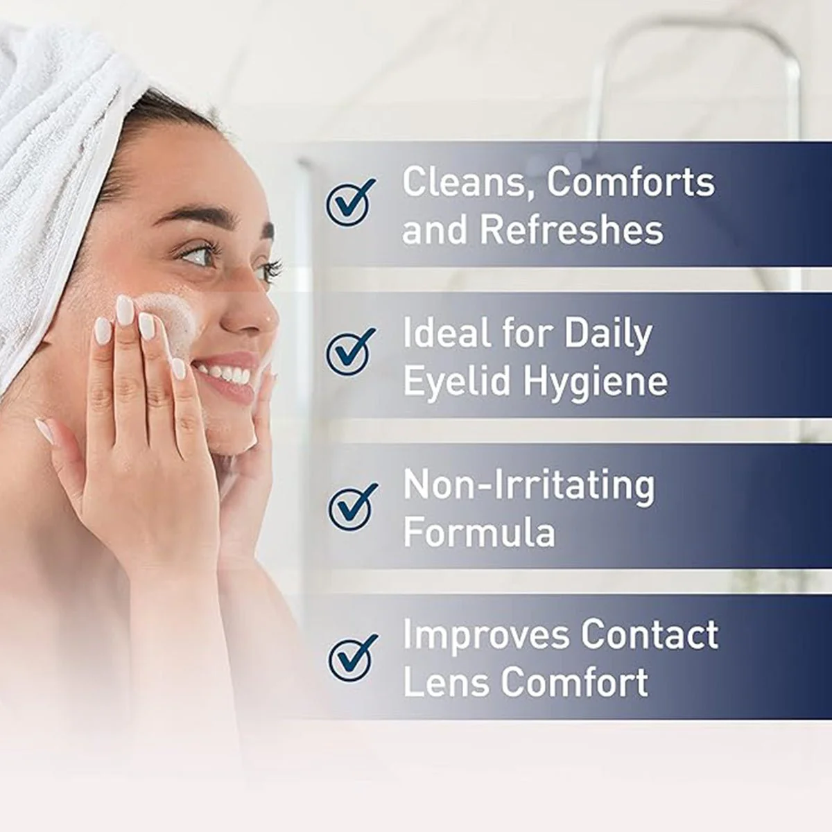 Ocusoft Lid Scrub Original Foaming Eyelid Cleanser - Image 4