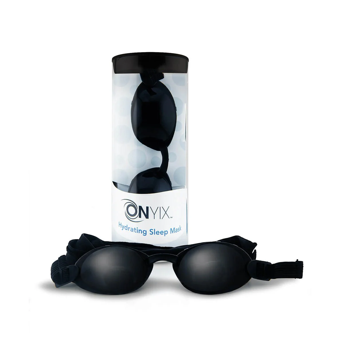 EyeEco Onyix Hydrating Nighttime Sleep Mask for Eye Relief (Black) - Image 2