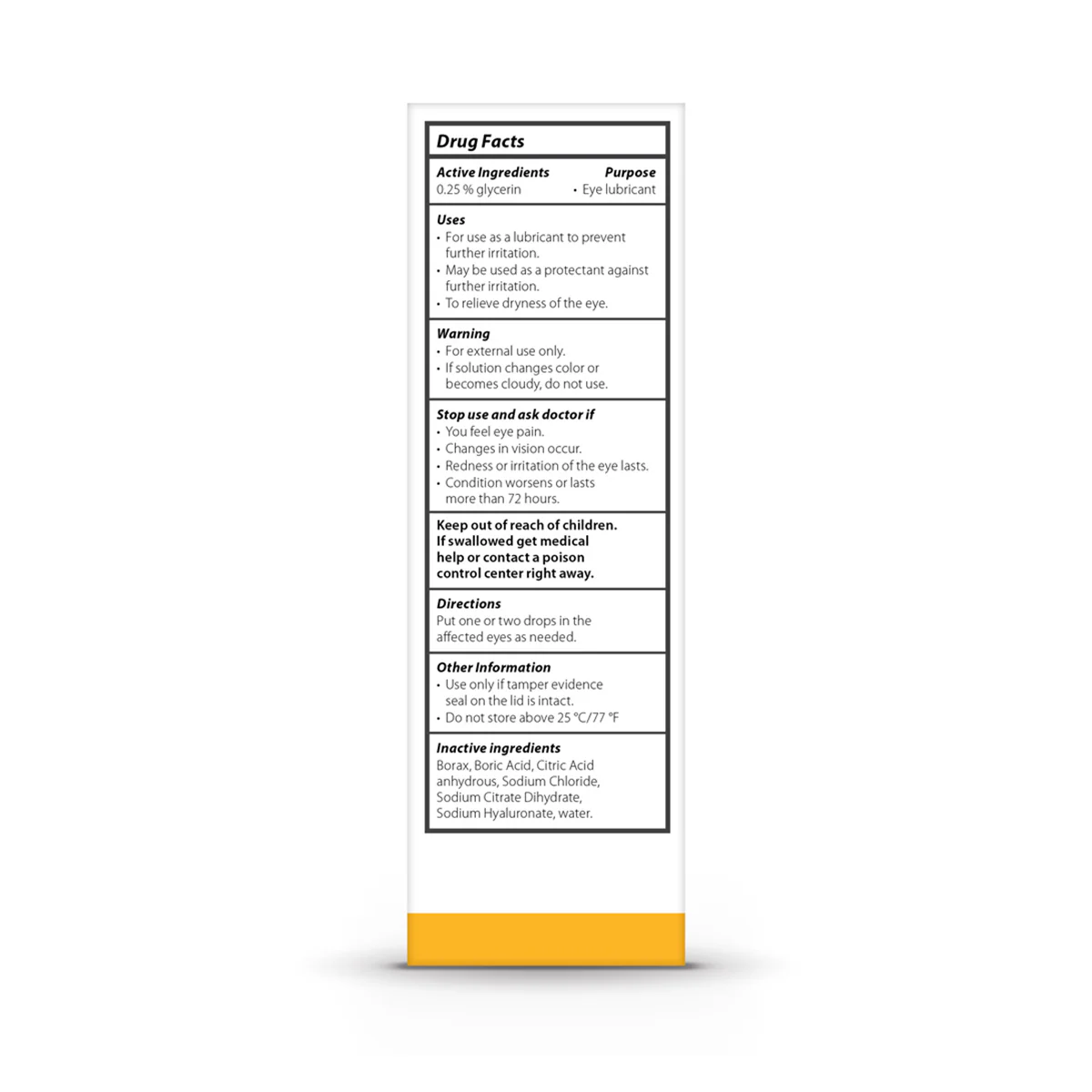 Optase Hylo Relief Preservative-Free Eye Drops (300 Drops) - Image 3
