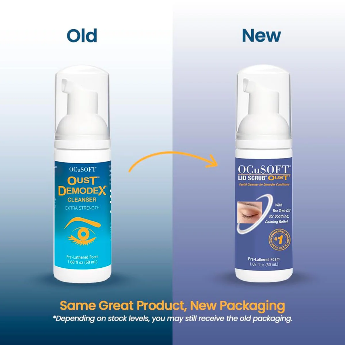 OCuSOFT Oust Demodex Removal Cleanser Foam (50mL) - Image 3