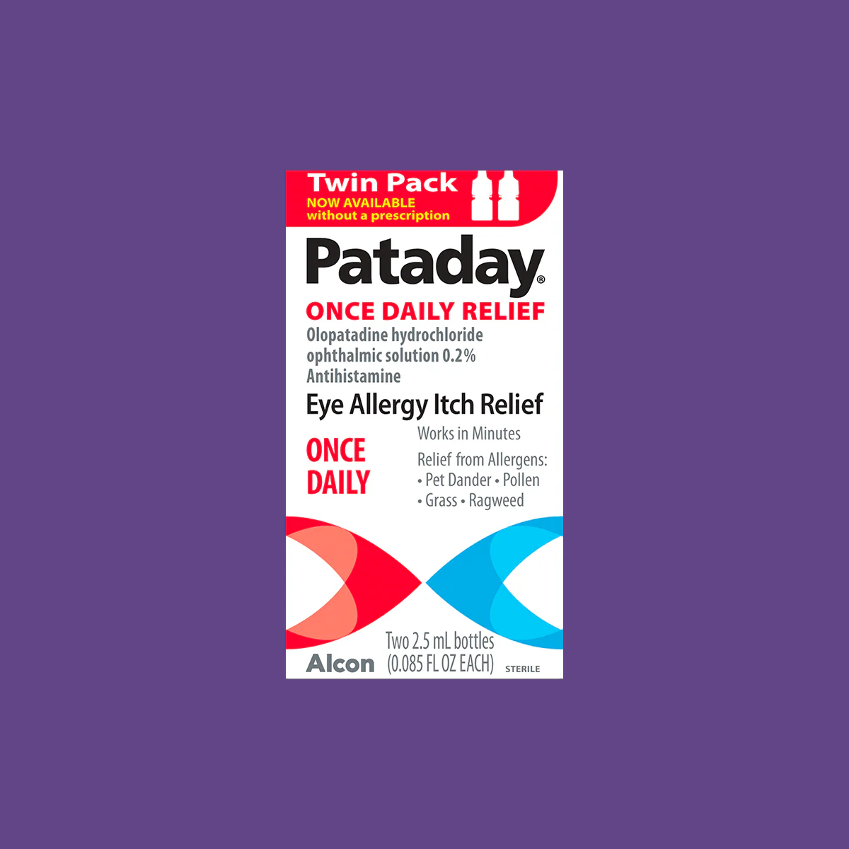 Pataday Once Daily Relief Eye Drops (Single & Twin Pack) - Image 8