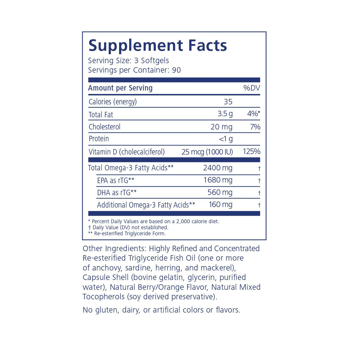 PRN DE3 Omega Benefits 6 month Supply (2 x 270ct Bottles) - Image 4
