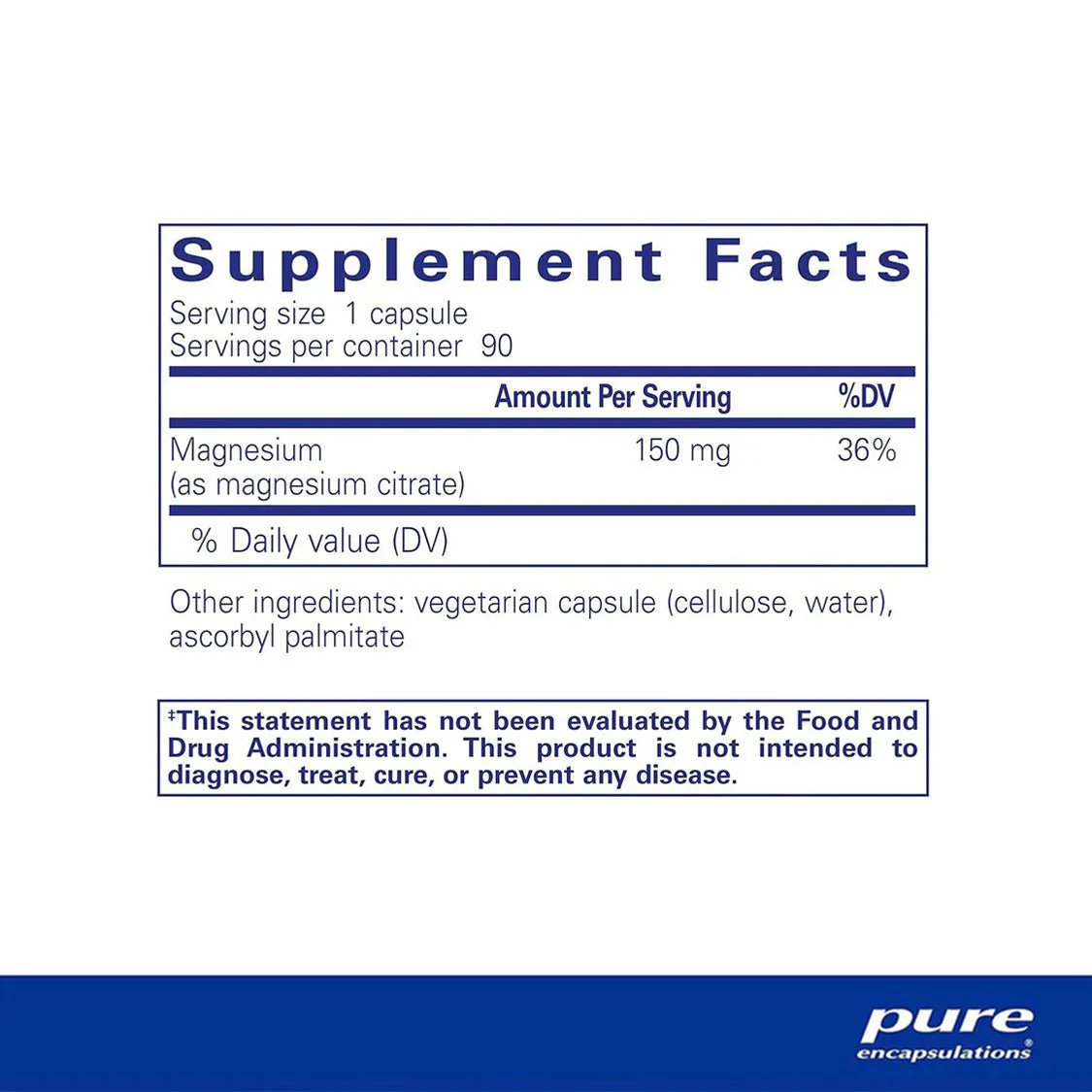 Pure Encapsulations Magnesium (Citrate) - Image 3
